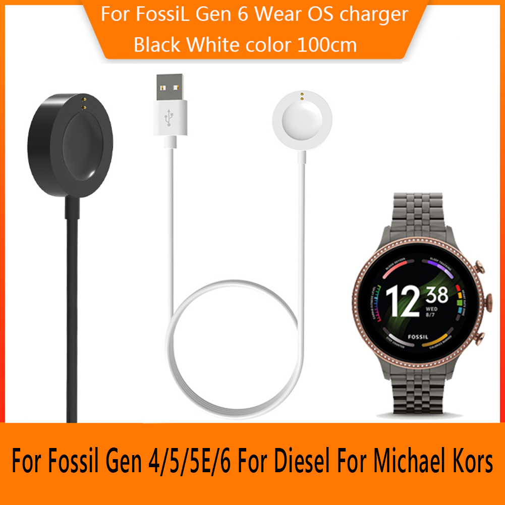 Fossil Watches Smartwatch Gen 5 - Kabel do ładowania smartwatcha Fossil Gen6/Gen5/Gen4/Venture/Explorer/Diesel
