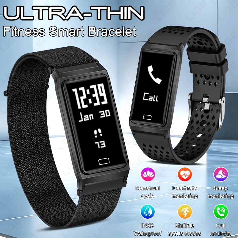 Smartwatch Slim Watches For Men - Nowy Ultra-Cienki Smartwatch 4.9mm Damski Męski