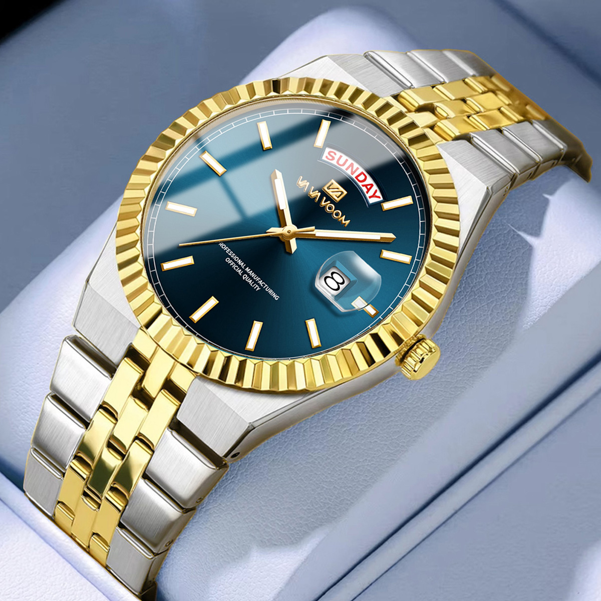 Smartwatch Sports Watches For Men - Męski zegarek kwarcowy Seria Pilot 40mm