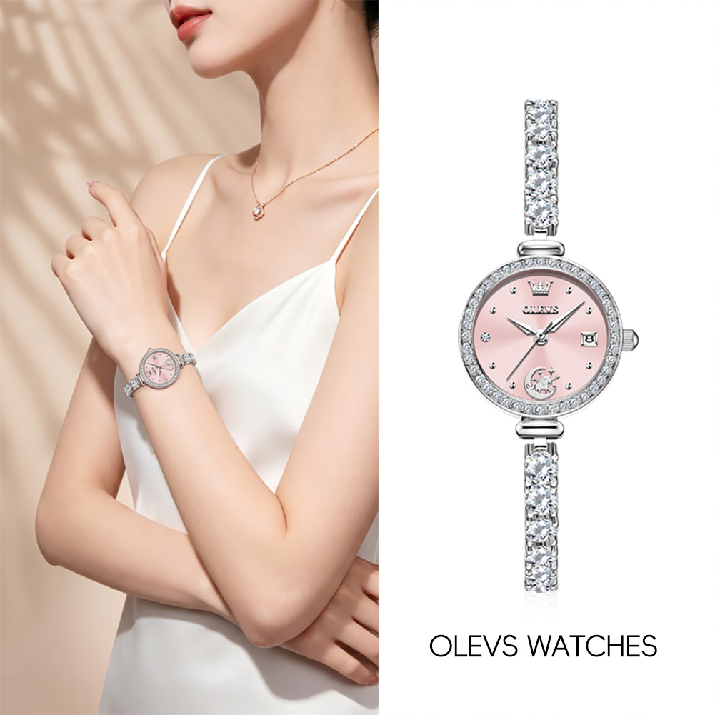 Analog Quartz Watch - OLEVS 2998 Oryginalny, autentyczny zegarek damski