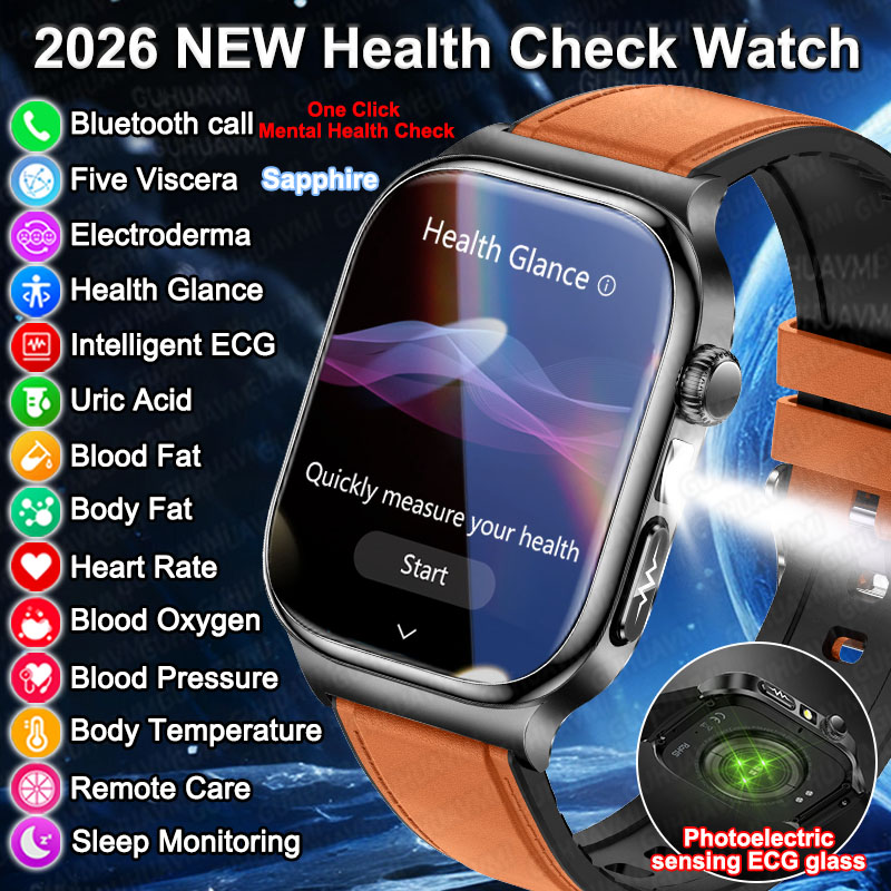 Smartwatch Health Watches For Women - Inteligentny zegarek 2026 z precyzyjną diagnostyką,