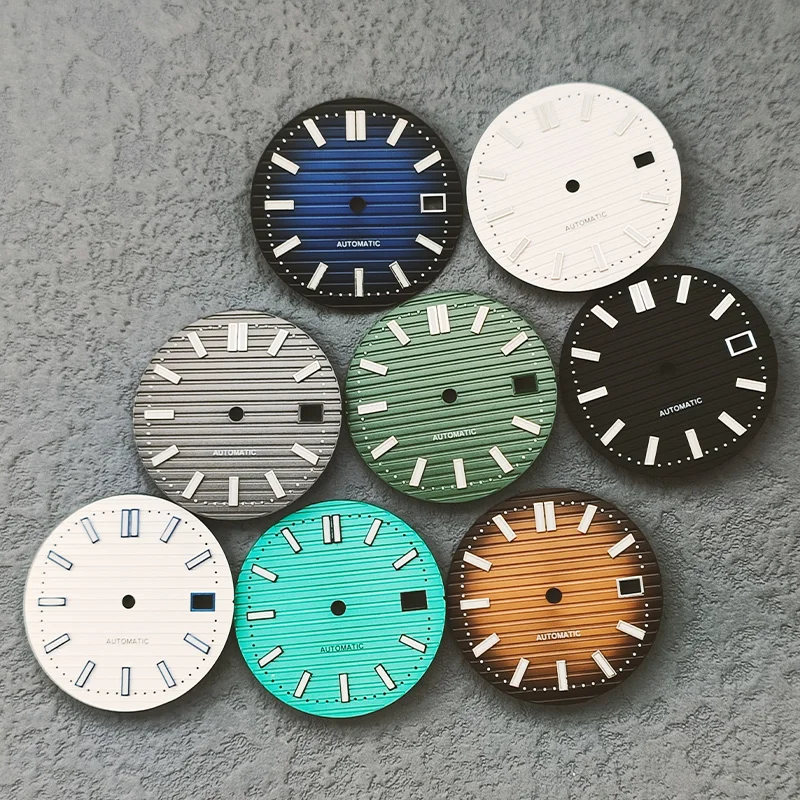 Luminous Dial Face - 29,8 mm NH35 Tarcza zegarka Zielona