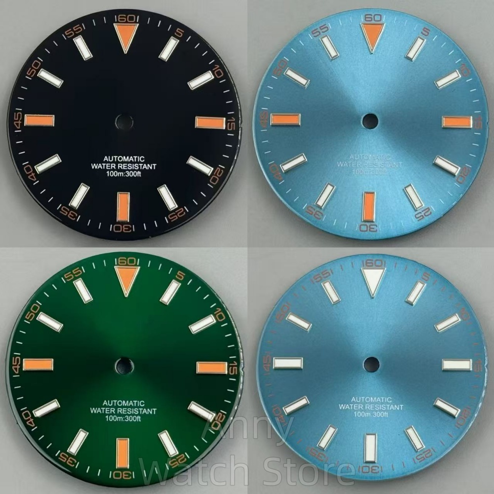 Luminous Dial Face - Świecąca 32mm Tarcza Zegarka Sunburst/Błyszcząca, Część