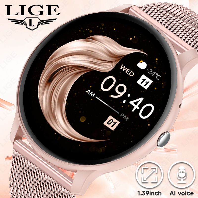 Watches Ladies Smartwatch - Nowy Smartwatch Damski z Funkcją Połączeń