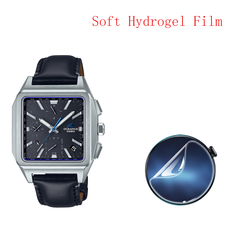 Casio Watches Smartwatch - Miękka folia hydrożelowa przezroczysta HD przezroczysta