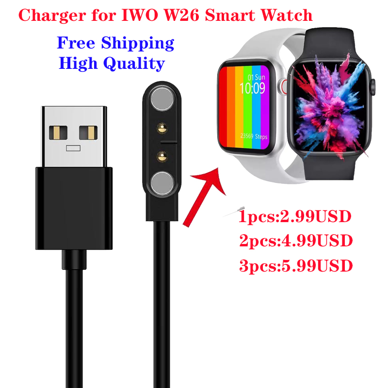 Watch Iwo - Szybka wysyłka 2pin magnetyczny Smartwatch stacja