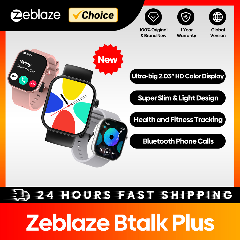 Smartwatch Health Watches For Women - Nowy Zeblaze Btalk Plus Smartwatch do
