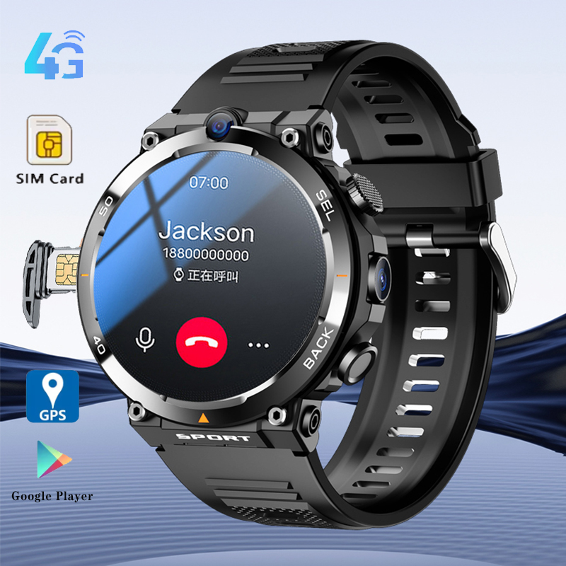 Smartwatch Rugged Watches For Men - Nowy Google Play 1,39-calowy inteligentny zegarek