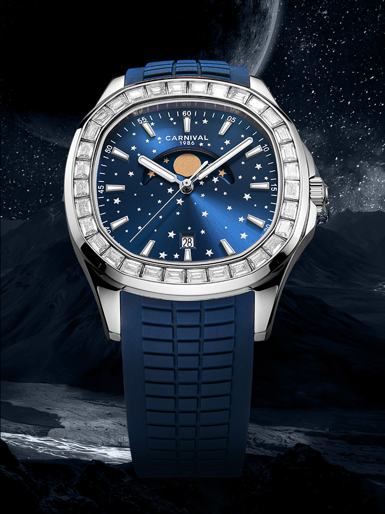 Smartwatch Luxury Watches - Szwajcarski zegarek męski Ronda Quartz Carnival