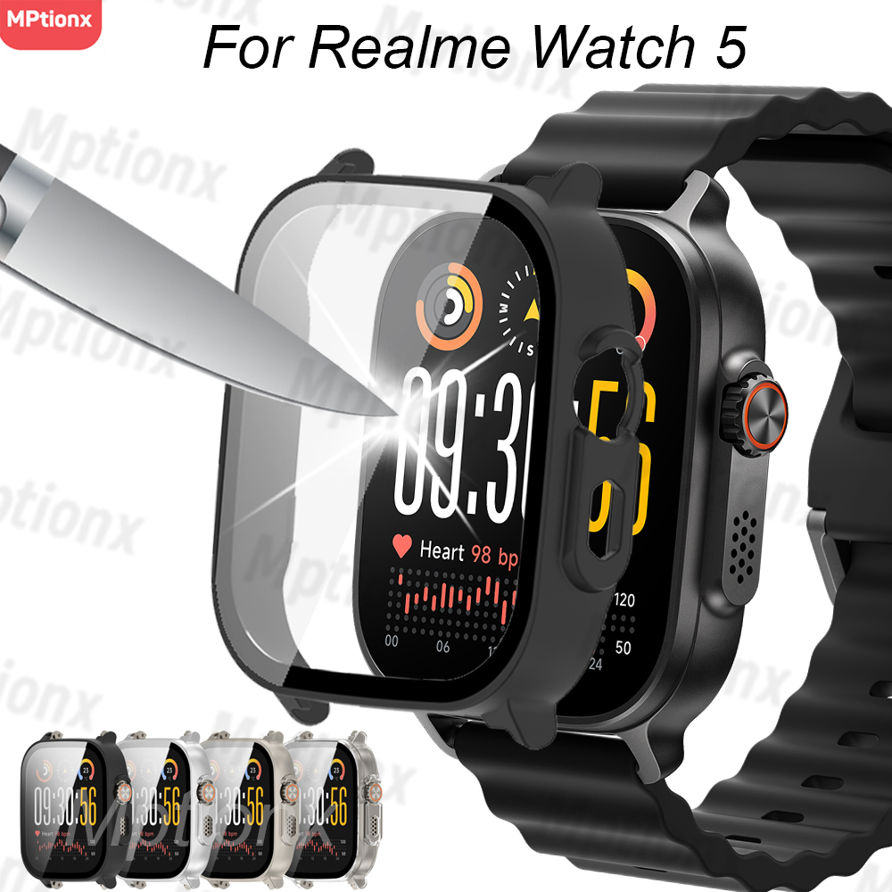 Watch S Realme - Etui PC + szkło do Realme