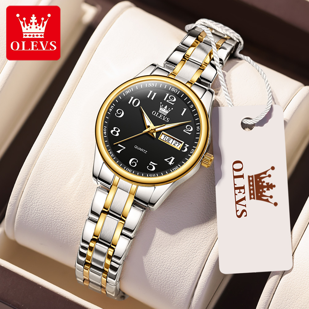 Analog Quartz Watch - Zegarek damski marki OLEVS, zegarek kwarcowy,