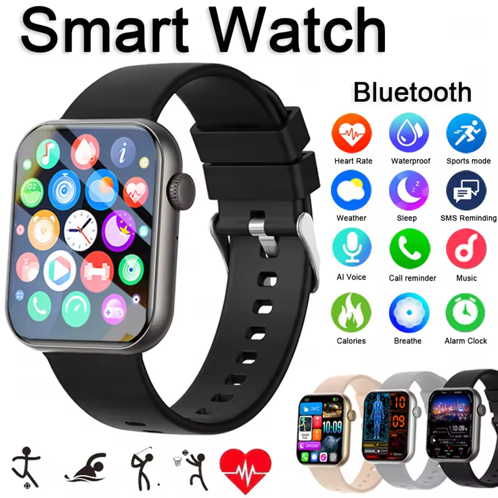Watch Iwo - Oryginalny Męski Smartwatch Fitness Tracker z