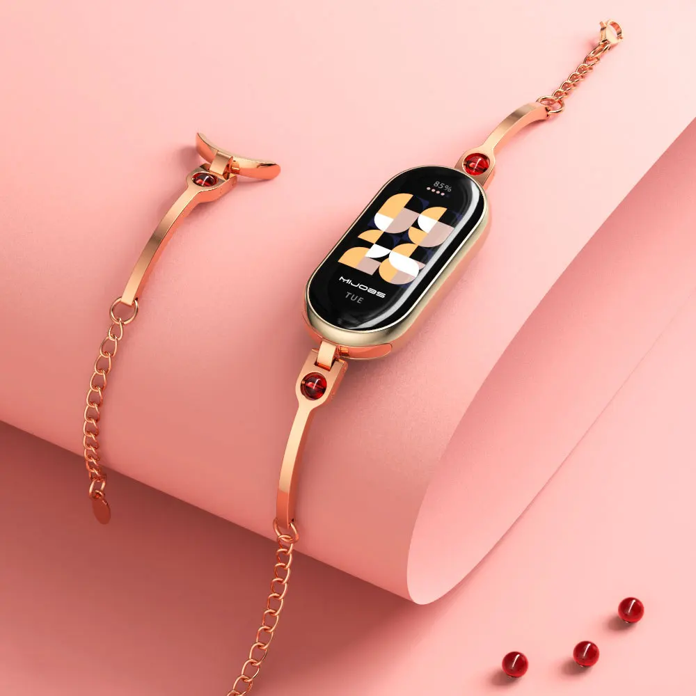 Smartwatch Watches Girls - Pasek zamienny ze stali nierdzewnej do