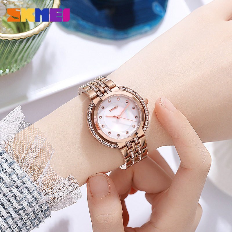 Analog Quartz Watch - Damskie zegarki kwarcowe z bransoletką, luksusowa