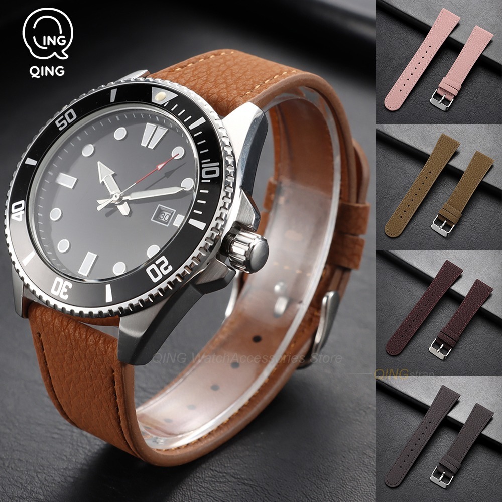 Omega Watches Smartwatch - Uniwersalny pasek do zegarka ze skóry