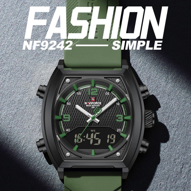 Zegarek męski NAVIFORCE z podw – Analog Quartz Watch recenzja i cena