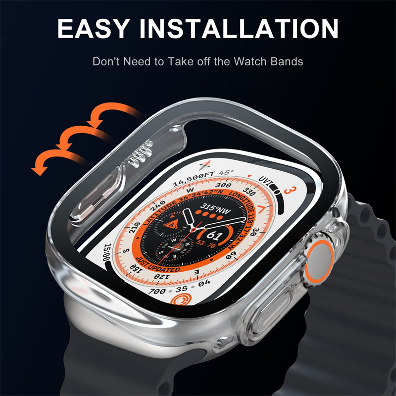 Szkło + etui do Apple Watch Ul – Smartwatch Luxury Watches recenzja i cena