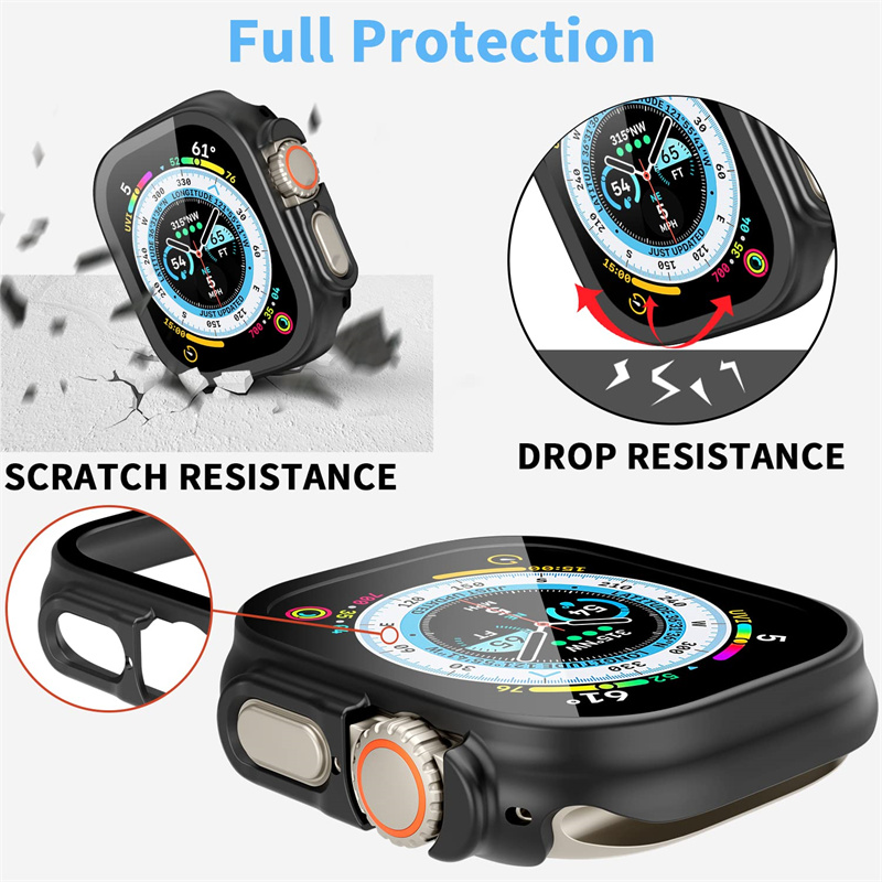 Szkło + etui do Apple Watch Ul – Smartwatch Luxury Watches recenzja i cena