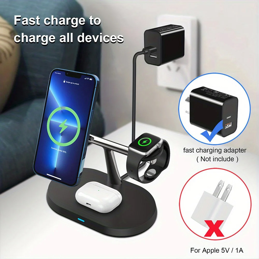 Magnetyczna bezprzewodowa stac – Smartwatch Watches For Iphone recenzja i cena