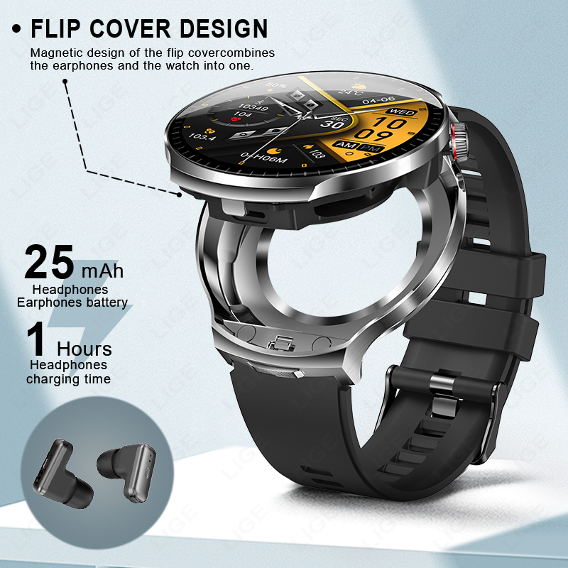 LIGE Męski Smartwatch z Funkcj – Smartwatch Noise Watches For Men recenzja i cena