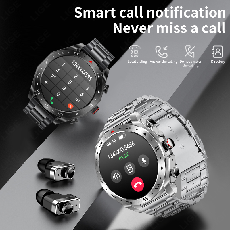 Słuchawki bezprzewodowe LIGE T – Smartwatch Noise Watches For Men recenzja i cena
