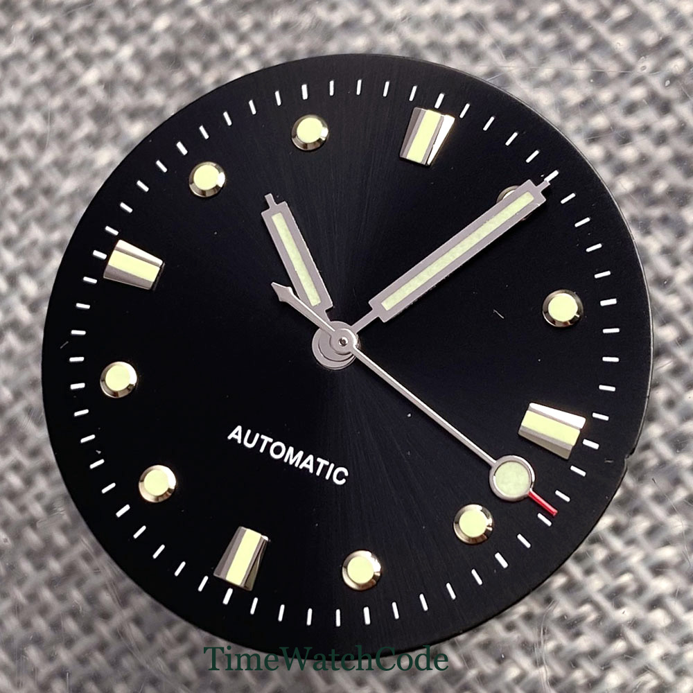 Czarna tarcza zegarka 29mm, ak – Luminous Dial Face recenzja i cena