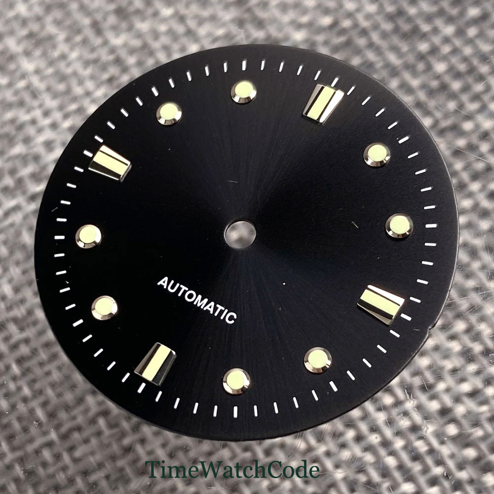 Czarna tarcza zegarka 29mm, ak – Luminous Dial Face recenzja i cena
