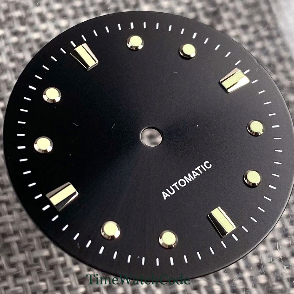 Czarna tarcza zegarka 29mm, ak – Luminous Dial Face recenzja i cena