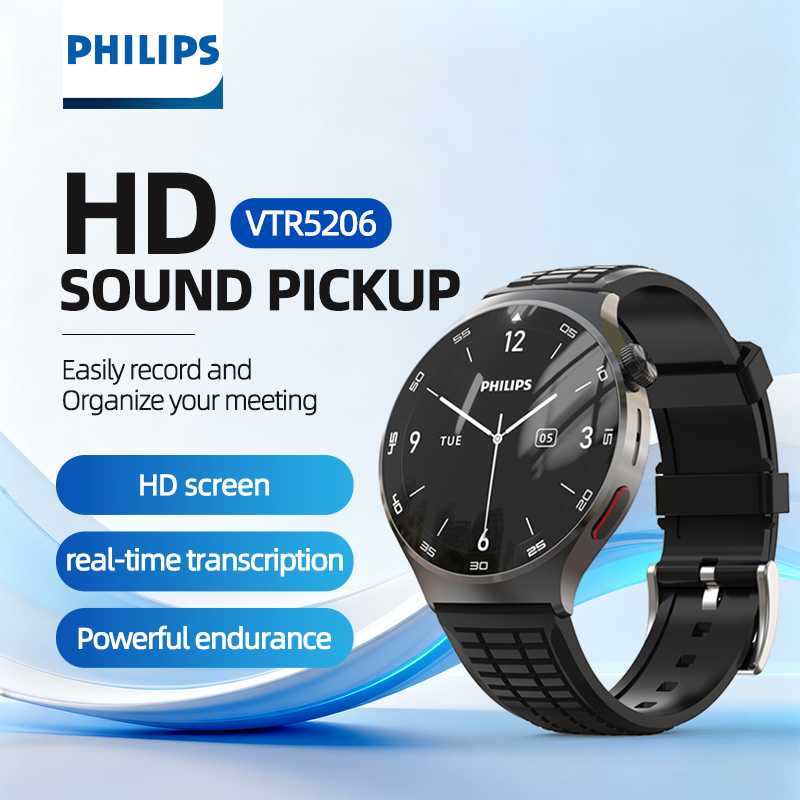 Zegarek z dyktafonem PHILIPS,  – Smartwatch Noise Watches For Men recenzja i cena
