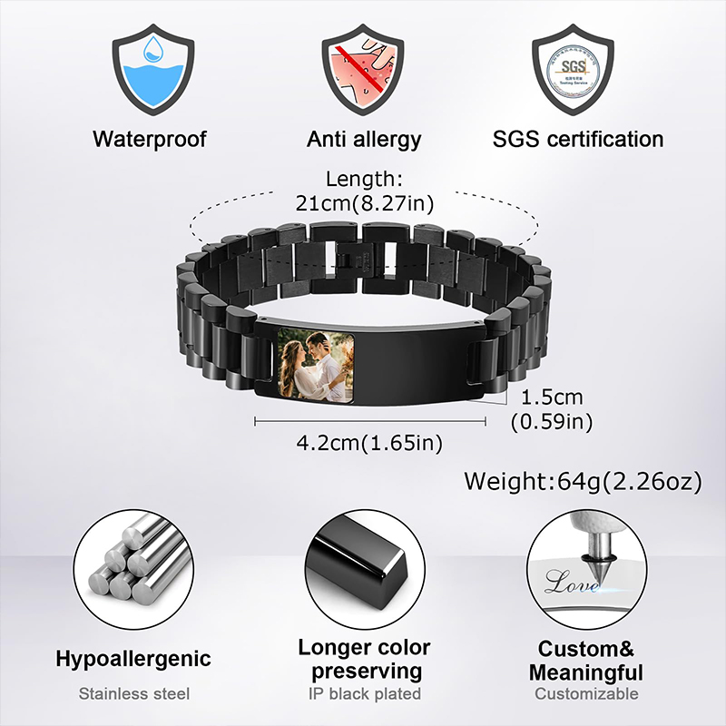Bransoletka na zegarek ze stal – Smartwatch Sports Watches For Men recenzja i cena