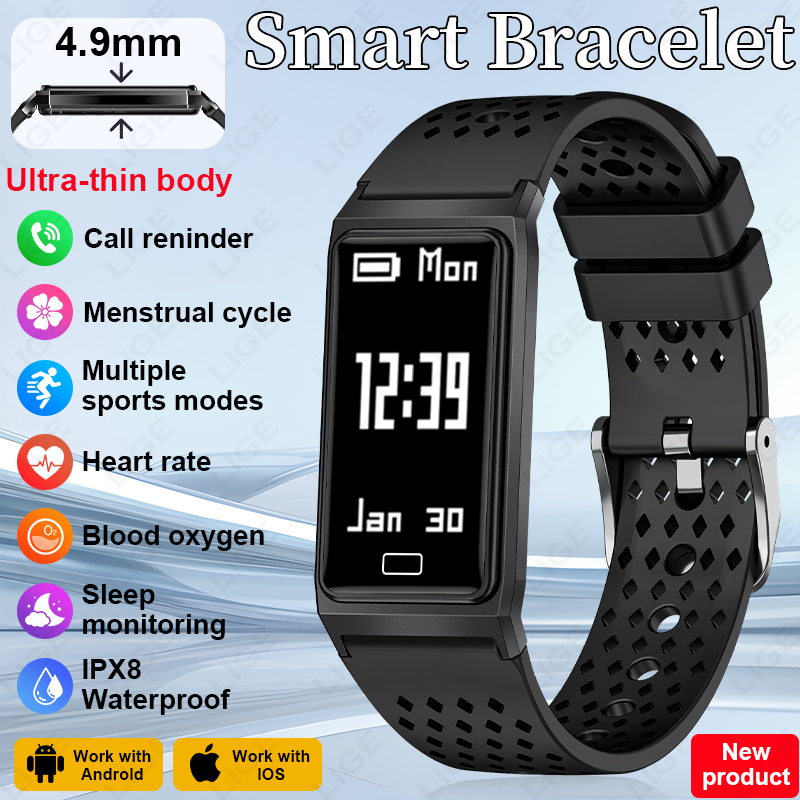 Inteligentna bransoletka 4.9mm – Smartwatch Slim Watches For Men recenzja i cena