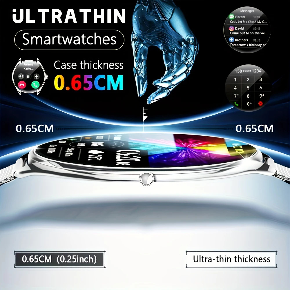 2026 Nowy Ultracienki Smartwat – Watches Ladies Smartwatch recenzja i cena