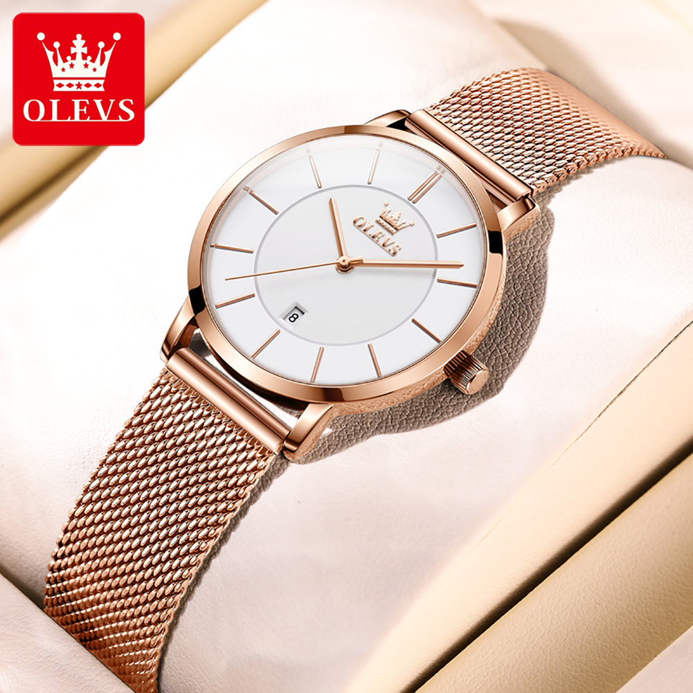 OLEVS Damski Zegarek 5869 Eleg – Analog Quartz Watch recenzja i cena