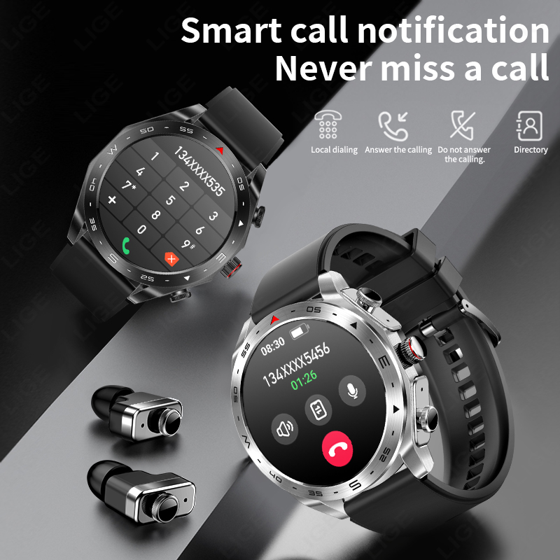 Nowy Smartwatch TWS 2w1 ze słu – Smartwatch Noise Watches For Men recenzja i cena