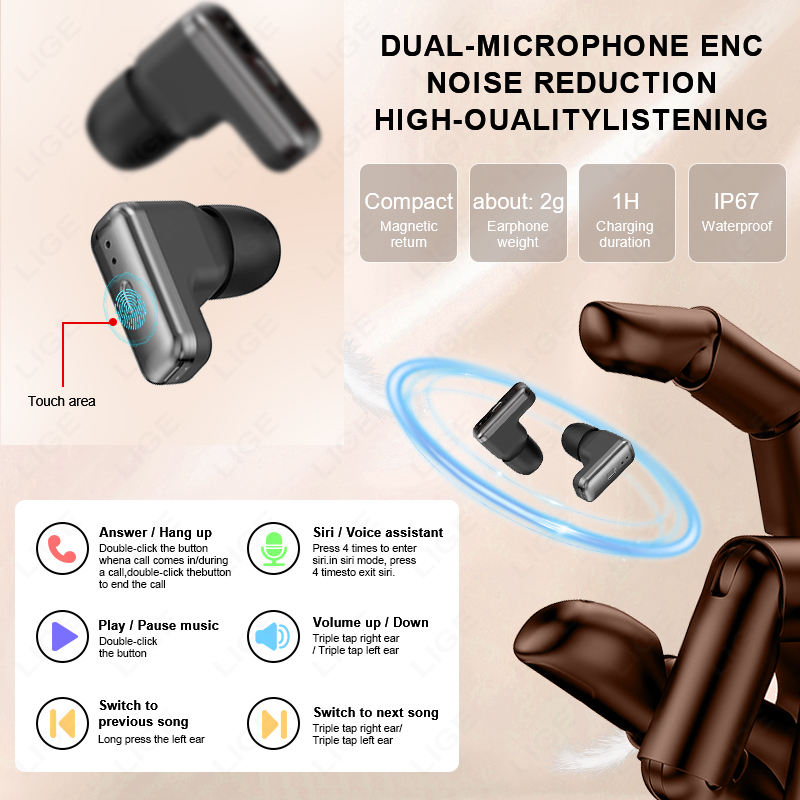 Nowy Smartwatch Słuchawki Męsk – Smartwatch Noise Watches For Men recenzja i cena