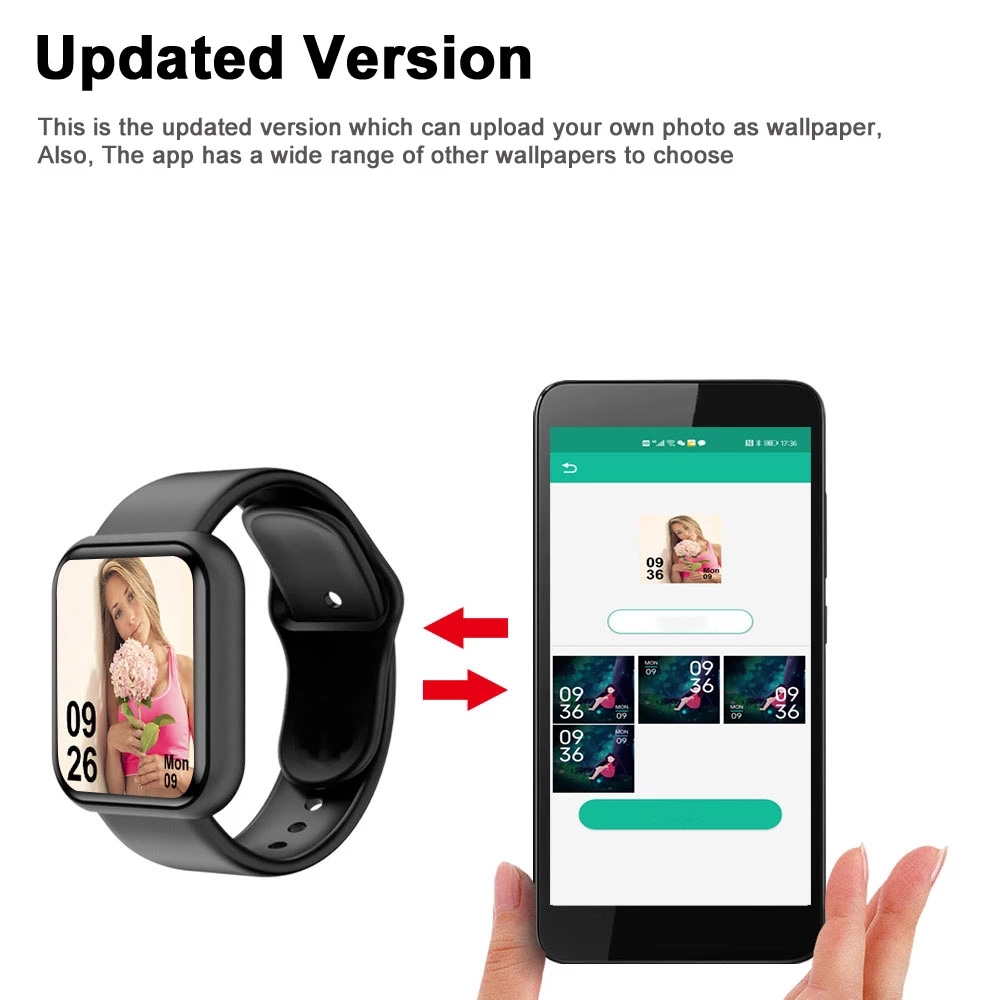 Inteligentny zegarek dla mężcz – Smartwatch Watches Girls recenzja i cena