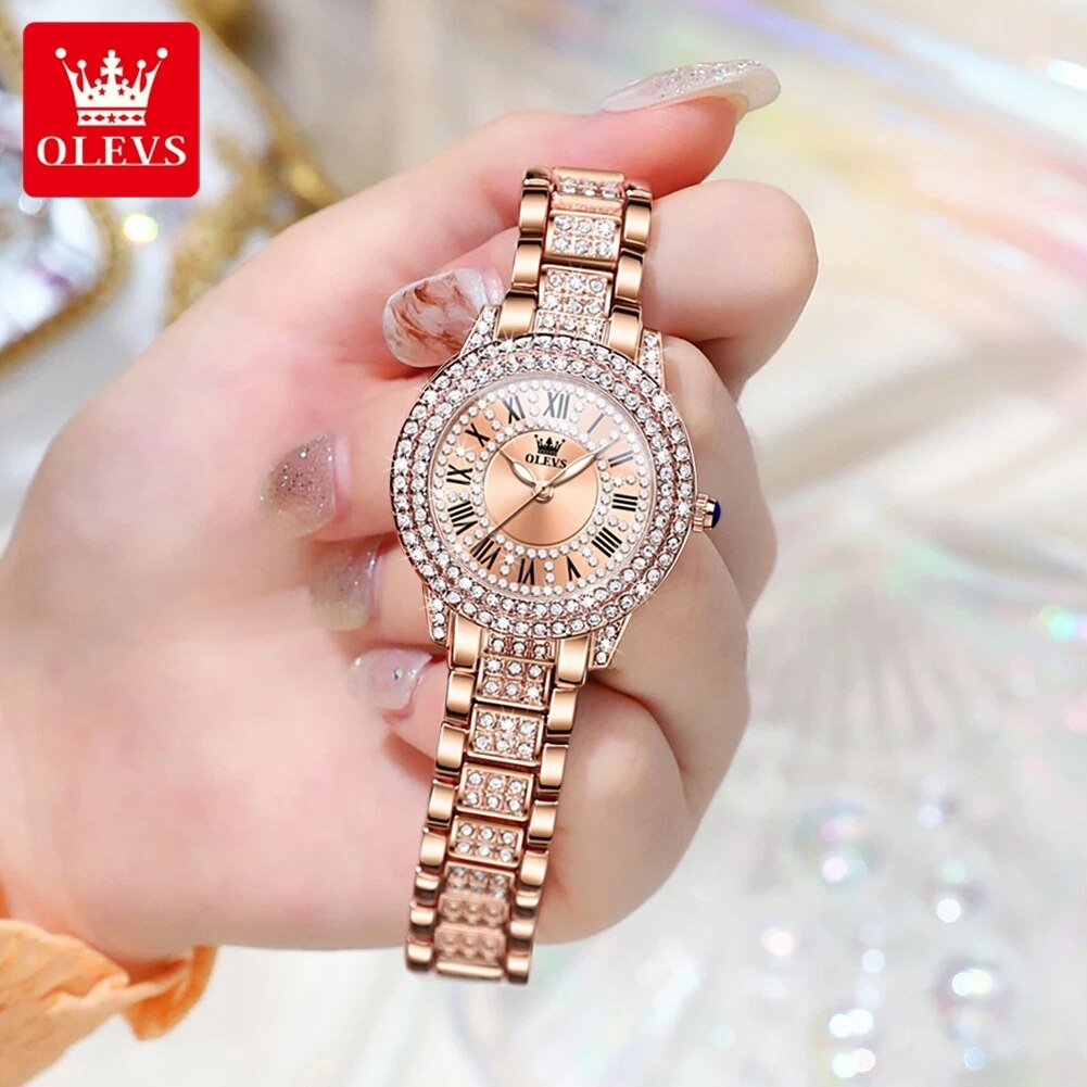 OLEVS 9943 luksusowy cały diam – Minimalist Thin Watch recenzja i cena