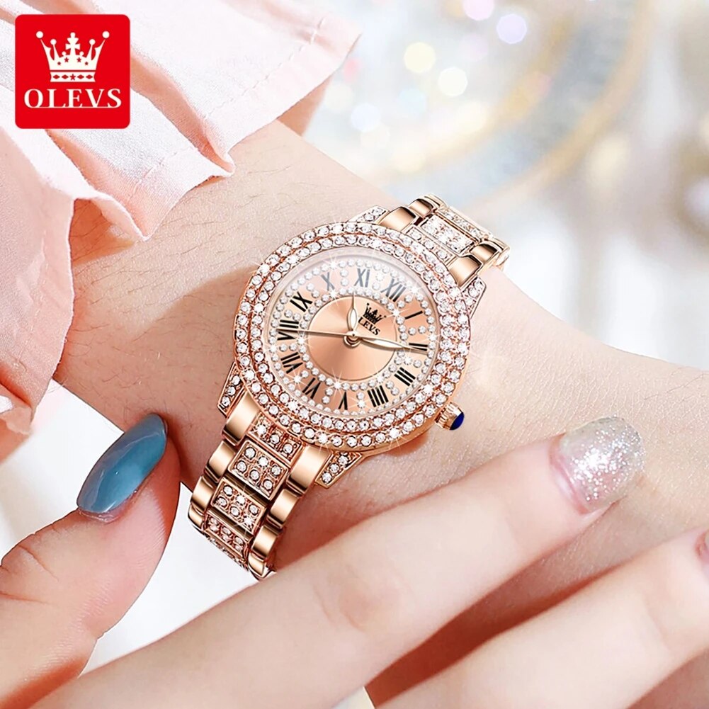 OLEVS 9943 luksusowy cały diam – Minimalist Thin Watch recenzja i cena