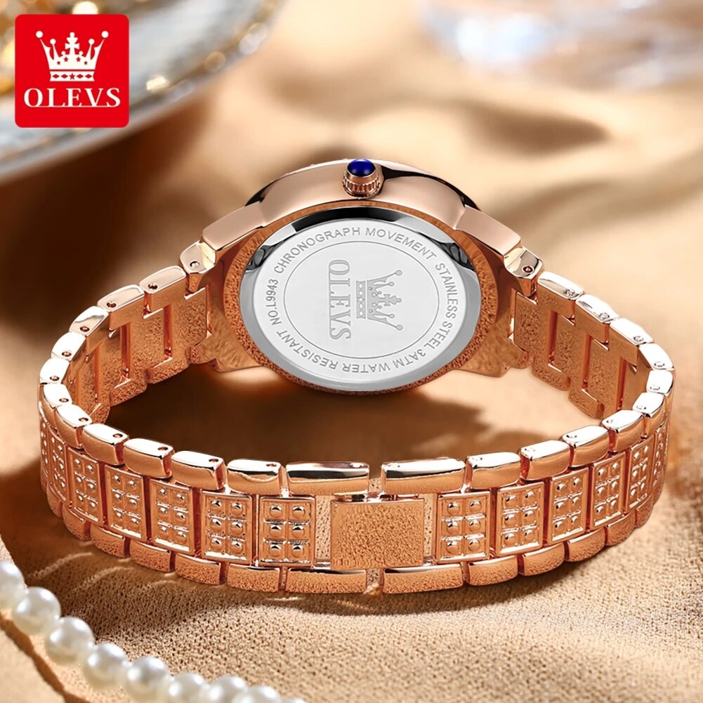 OLEVS 9943 luksusowy cały diam – Minimalist Thin Watch recenzja i cena