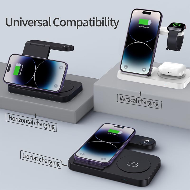 Składana bezprzewodowa stacja  – Smartwatch Watches For Iphone recenzja i cena