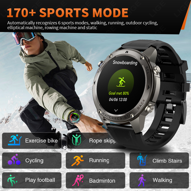 2026 Nowy Ultra Męski Smartwat – Smartwatch Sports Watches For Men recenzja i cena