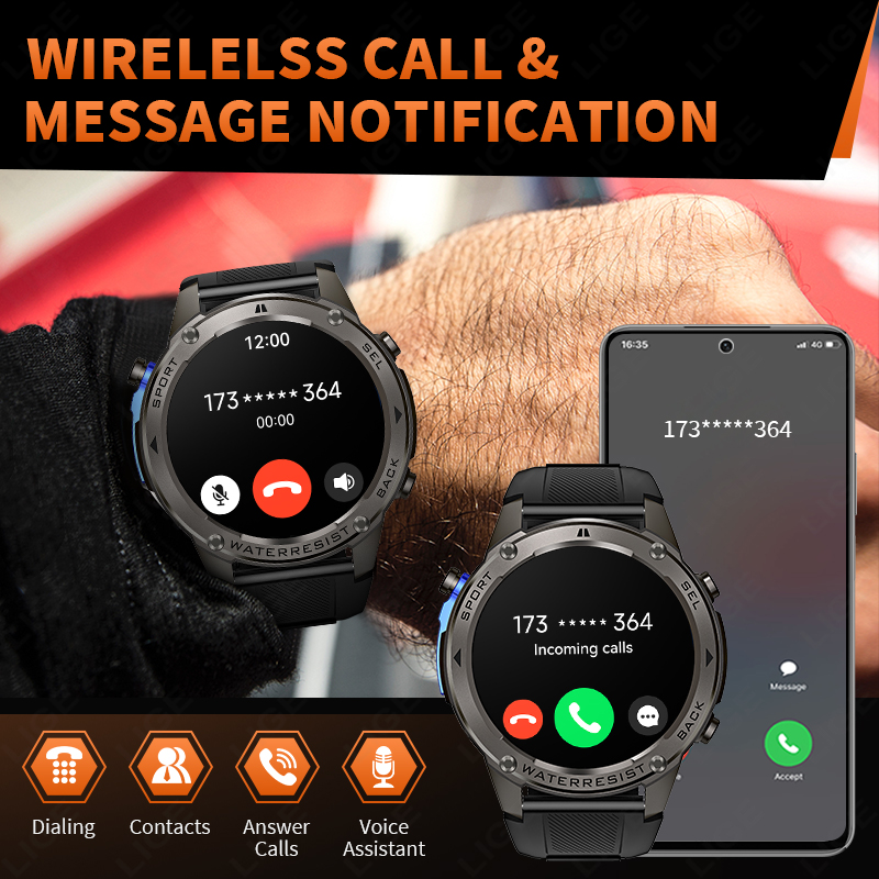 2026 Nowy Ultra Męski Smartwat – Smartwatch Sports Watches For Men recenzja i cena