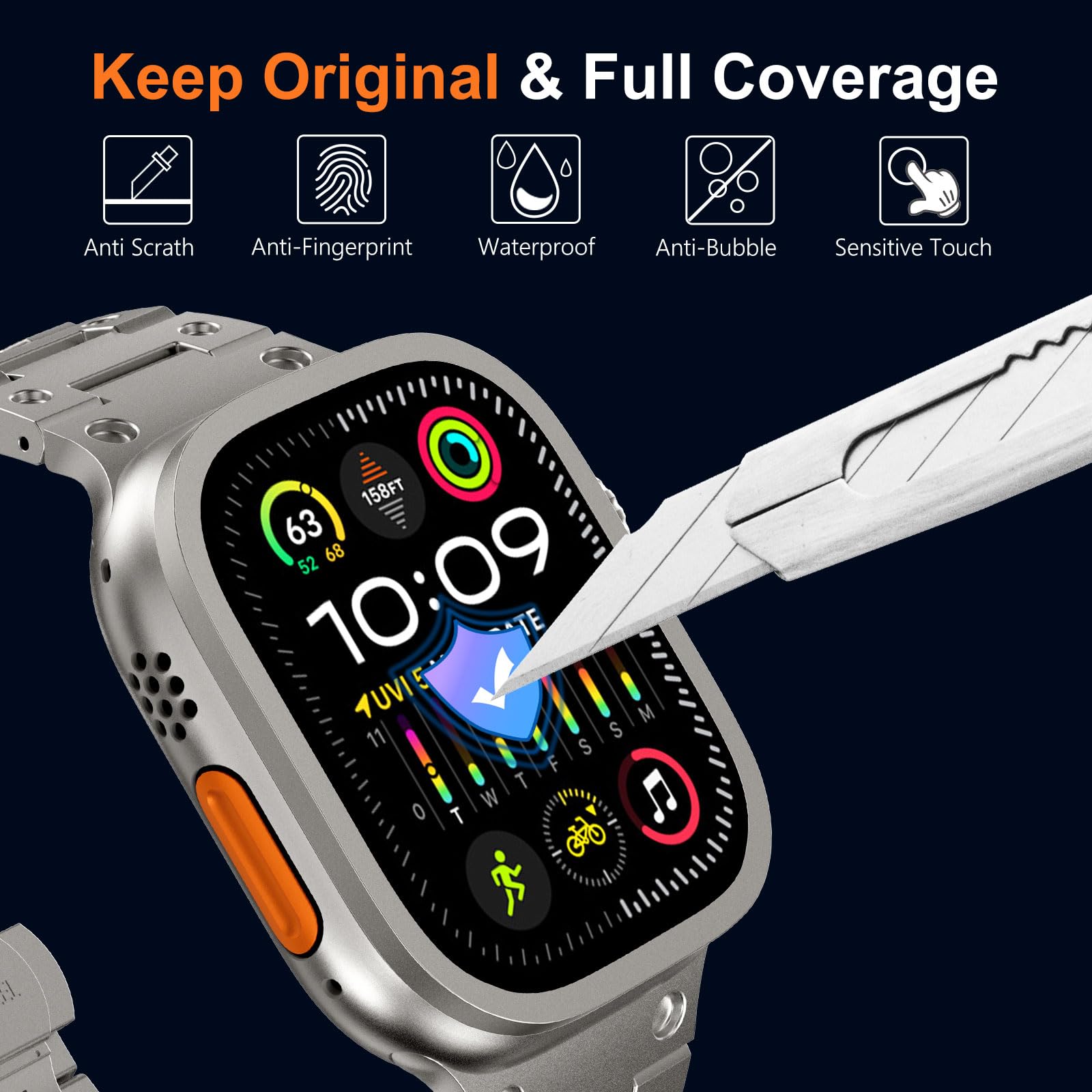 Szkło hartowane do Apple Watch – Smartwatch Apple Watches For Women recenzja i cena