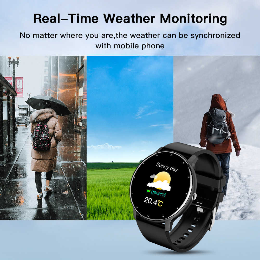 NOWY ZL02 Męski Smartwatch Mon – Watch Iwo recenzja i cena