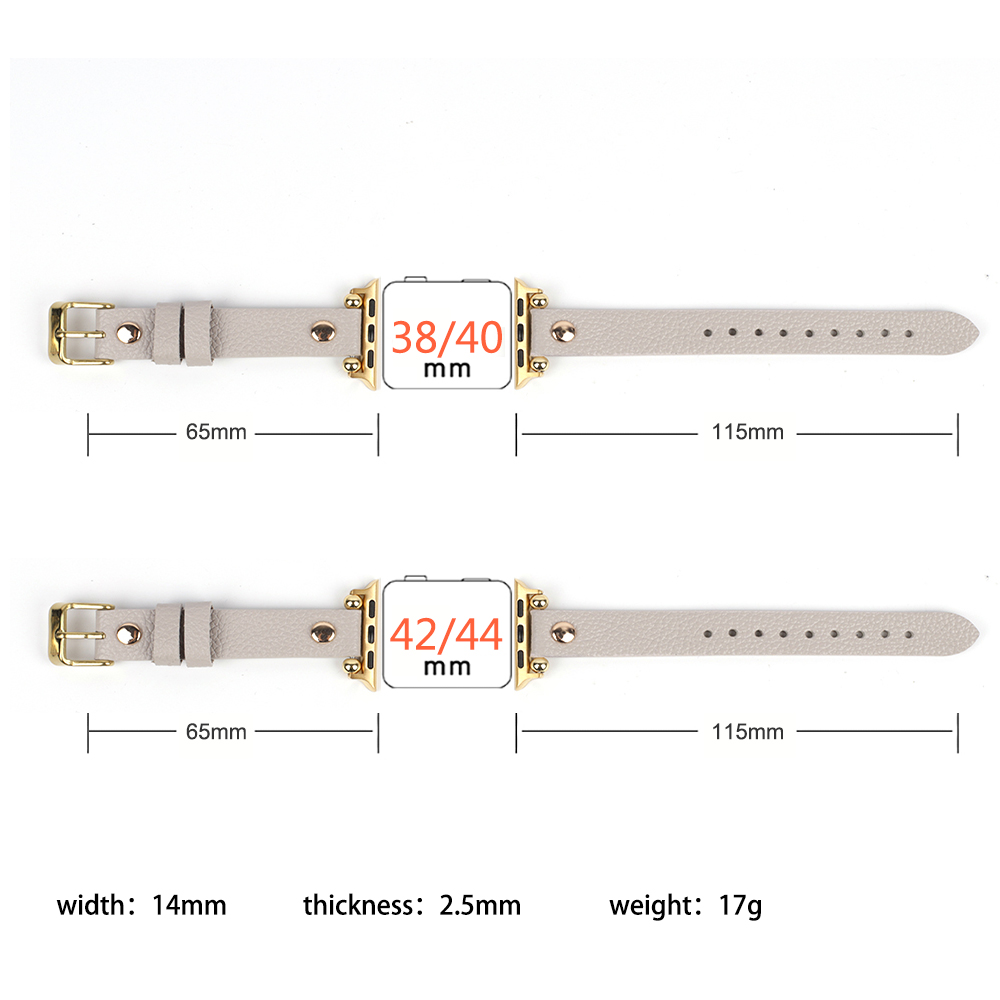 Cienki, skórzany pasek z nitam – Smartwatch Slim Watches For Men recenzja i cena