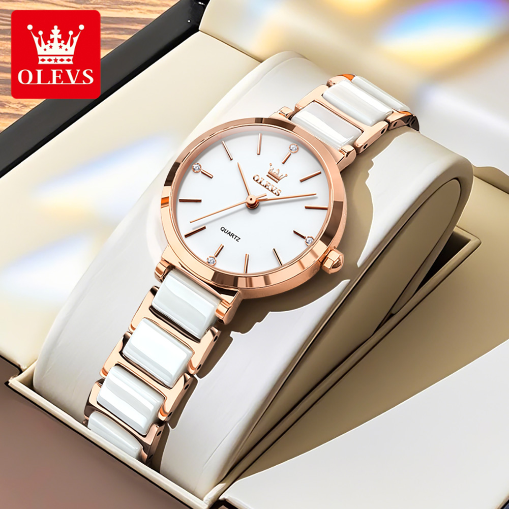 OLEVS Damski Zegarek 5877 Luks – Analog Quartz Watch recenzja i cena