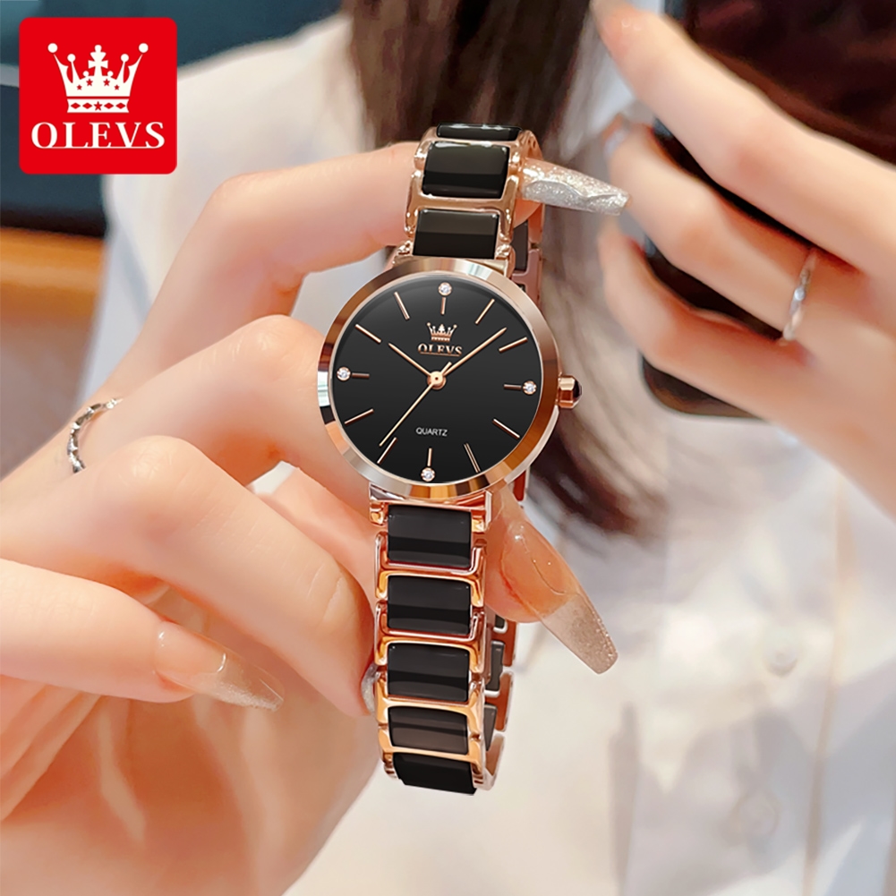 OLEVS Damski Zegarek 5877 Luks – Analog Quartz Watch recenzja i cena
