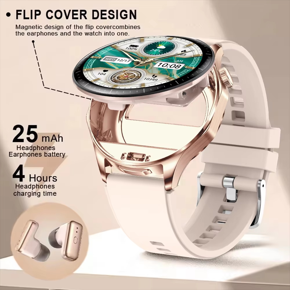 Smartwatch 2 w 1 z słuchawkami – Smartwatch Noise Watches For Men recenzja i cena