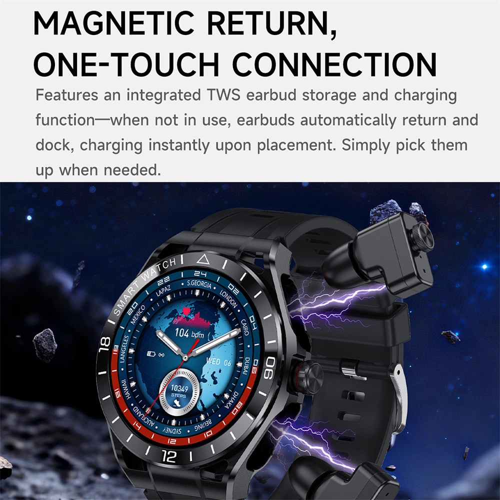 696 Męskie Słuchawki Bluetooth – Smartwatch Noise Watches For Men recenzja i cena