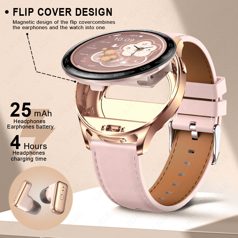 2 w 1 TWS Headset Smart Watch  – Smartwatch Noise Watches For Men recenzja i cena